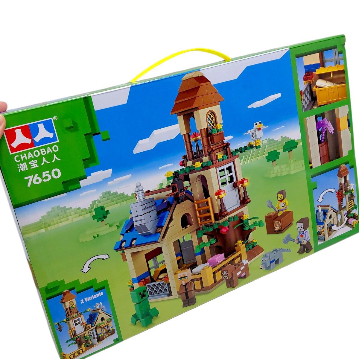 Конструктор "Майнкрафт/Minecraft" 495 деталей, в коробці 48х30х7 см  фото 2