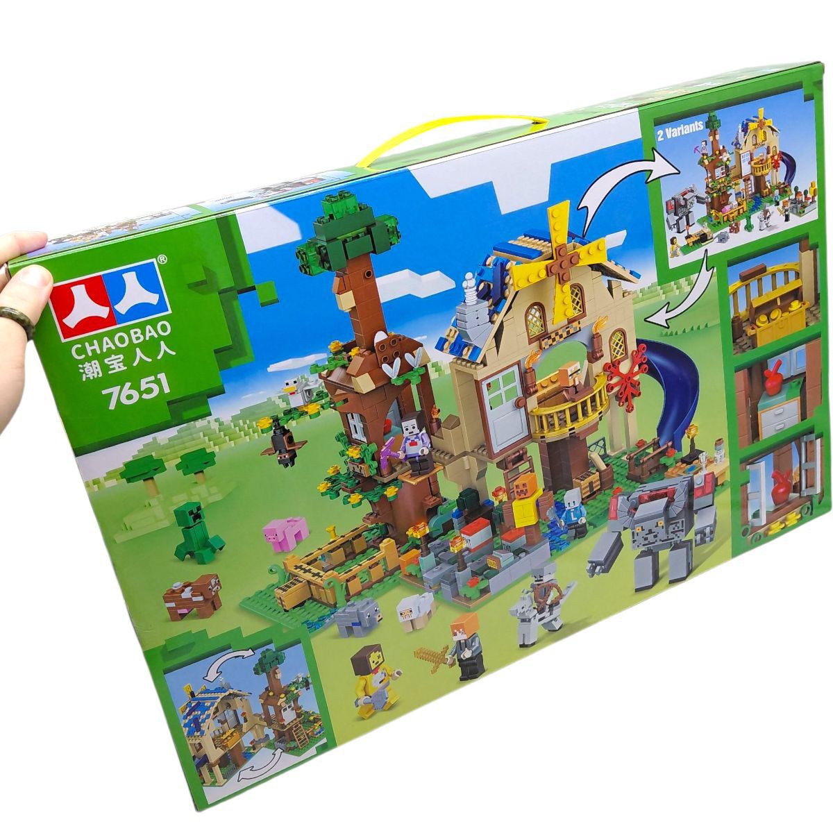 Конструктор "Майнкрафт/Minecraft" 1016 деталей, в коробці 58х8х38 см  фото 2