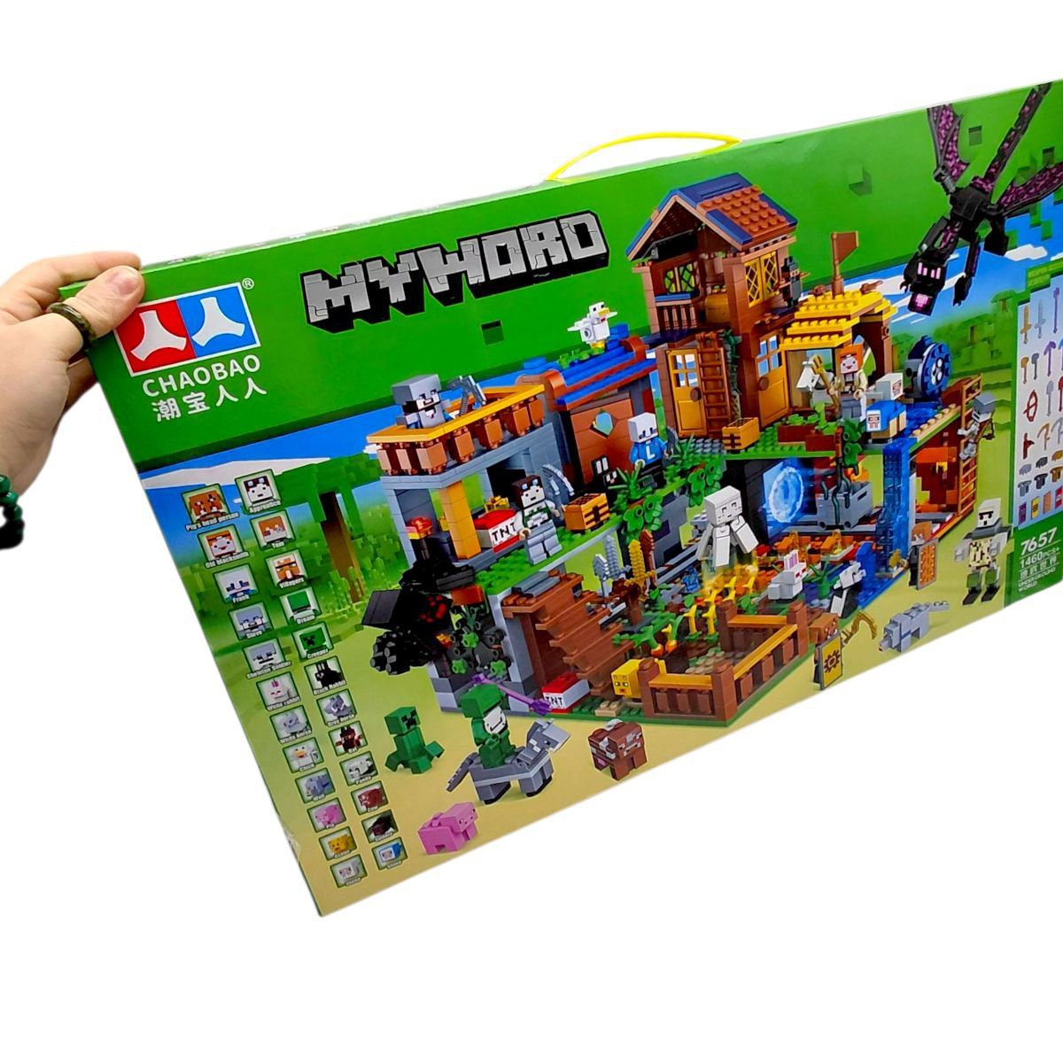 Конструктор "Майнкрафт/Minecraft" 1460 деталей  фото 2