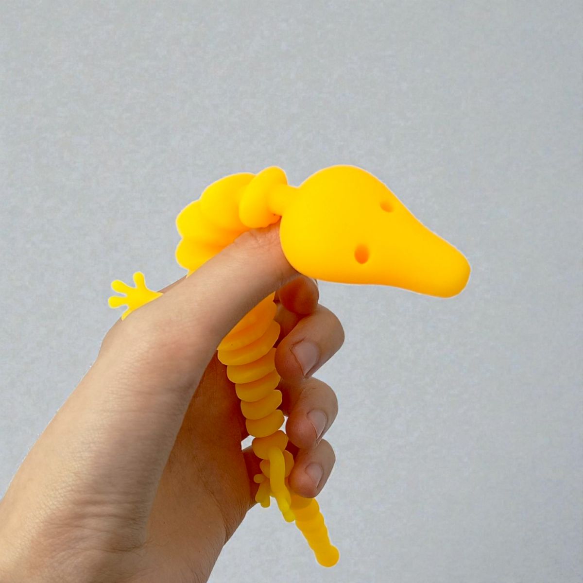 Антистресс резиновый ящерица цветная (МИКС)  фото 2