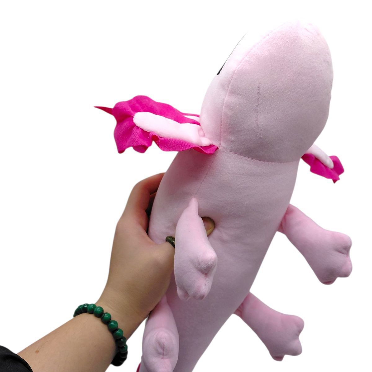 М'яка іграшка "Аксолотль" 50 см (РОЖЕВИЙ)  фото 2