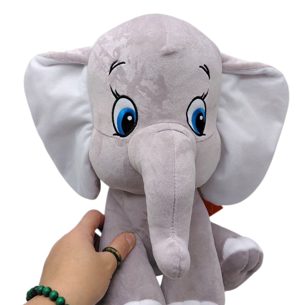 М'яка іграшка "Слоненя" 33 см (сіре)  фото 2