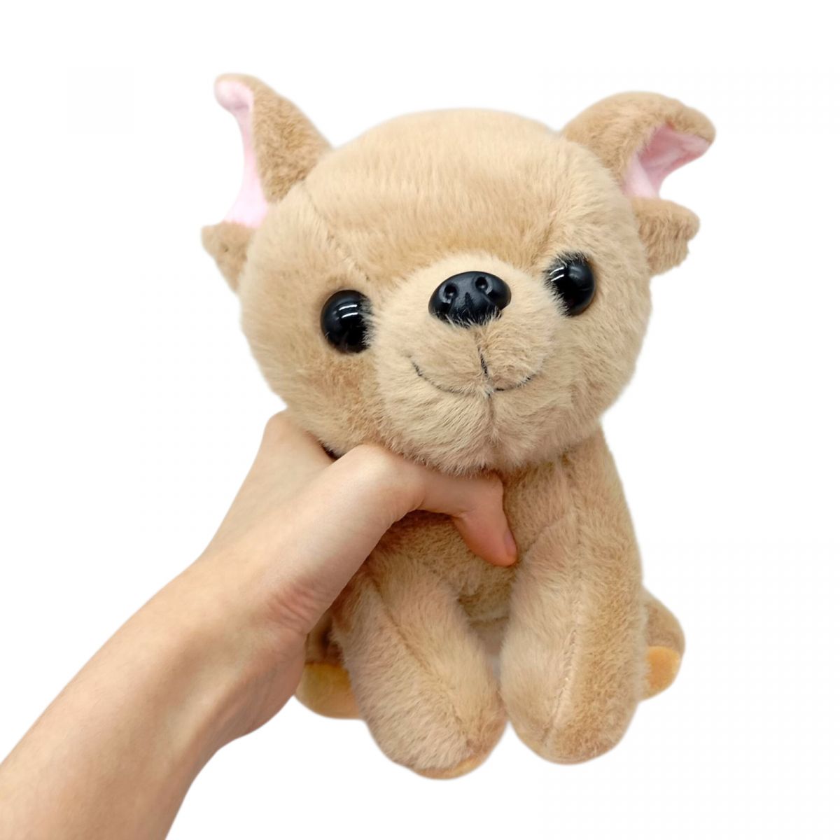 М'яка іграшка Собака 20 СМ (СВІТЛО-КОРИЧНЕВА)  фото 2