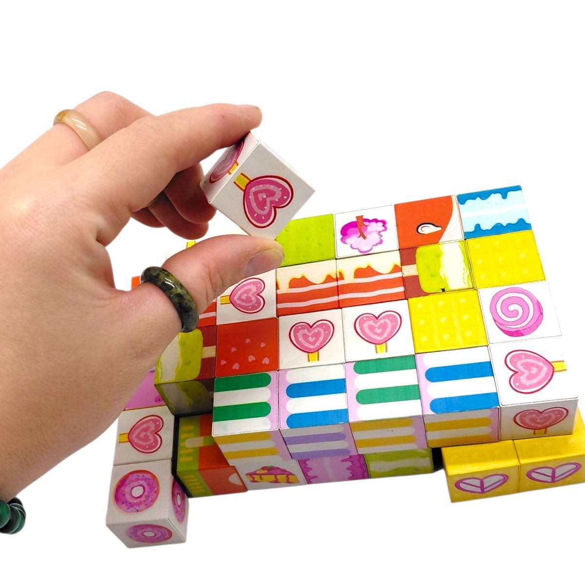 Магнитный конструктор "Small World", 54 дет  фото 2