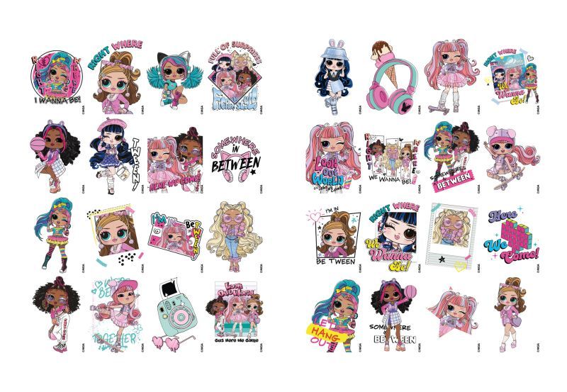 Книжка-розмальовка зі стікерами "Tweens Emma Emo"  фото 2