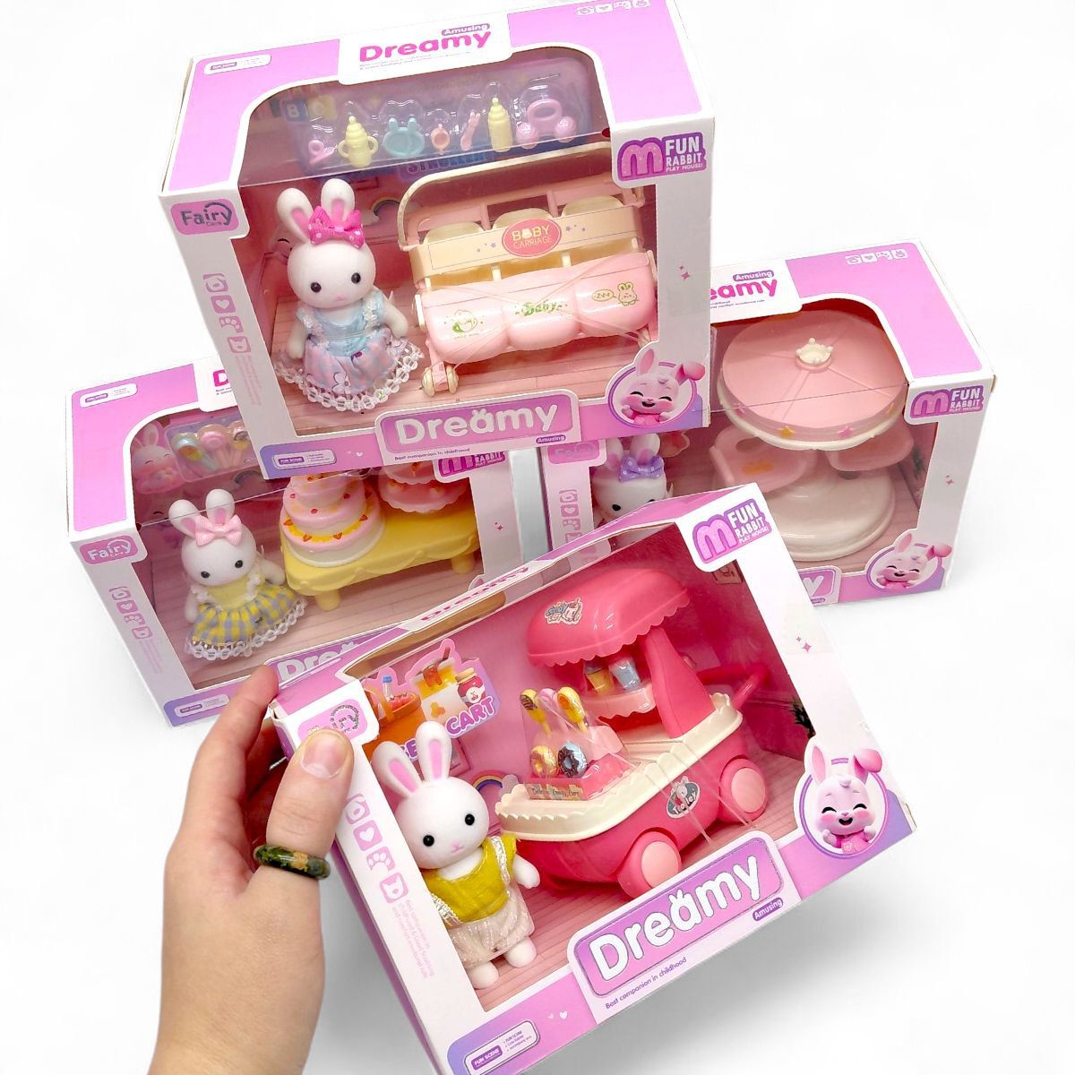 Игровой набор с флоксовой фигуркой "Зайка с киоском"  фото 2