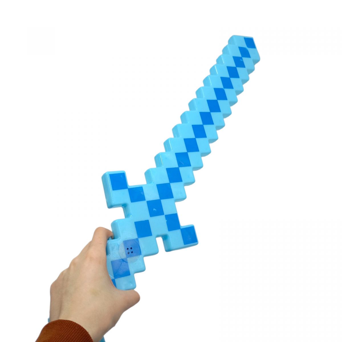 Меч Майнкрафт, Minecraft большой (ГОЛУБОЙ)  фото 2