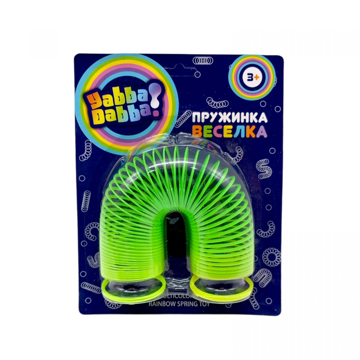 Пружинка "Радуга" планшет 12,5*7*19 см (микс видов)  фото 2