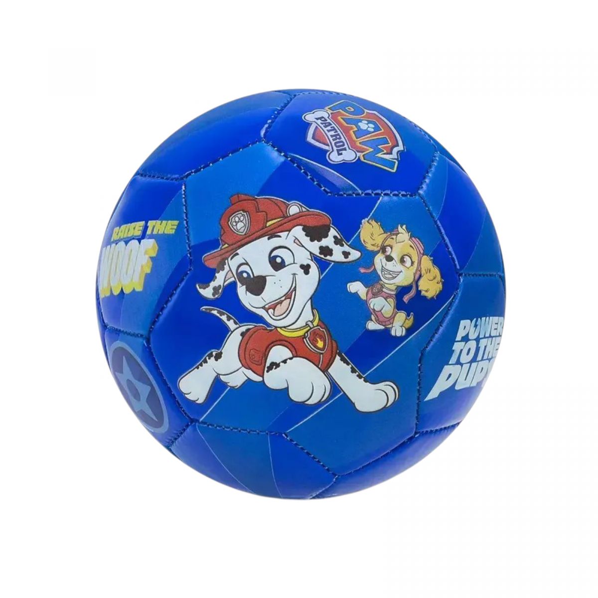 Мяч футбольный №2, Paw Patrol PVC синий  фото 2