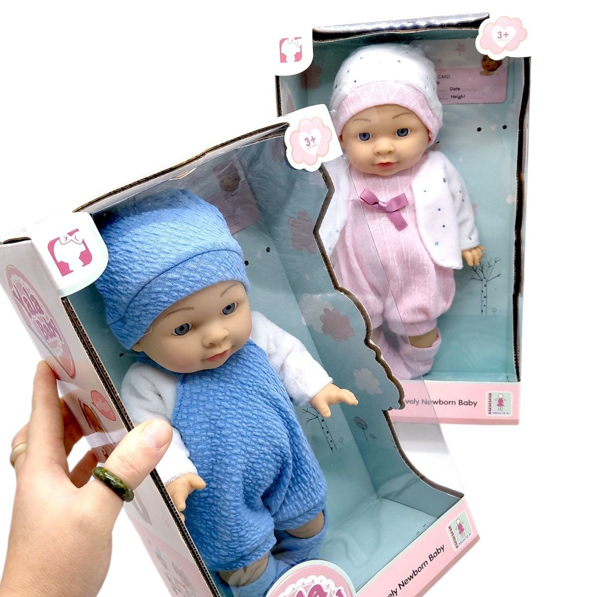 Пупс "Yala Baby" 30 см (ГОЛУБОЙ)  фото 2