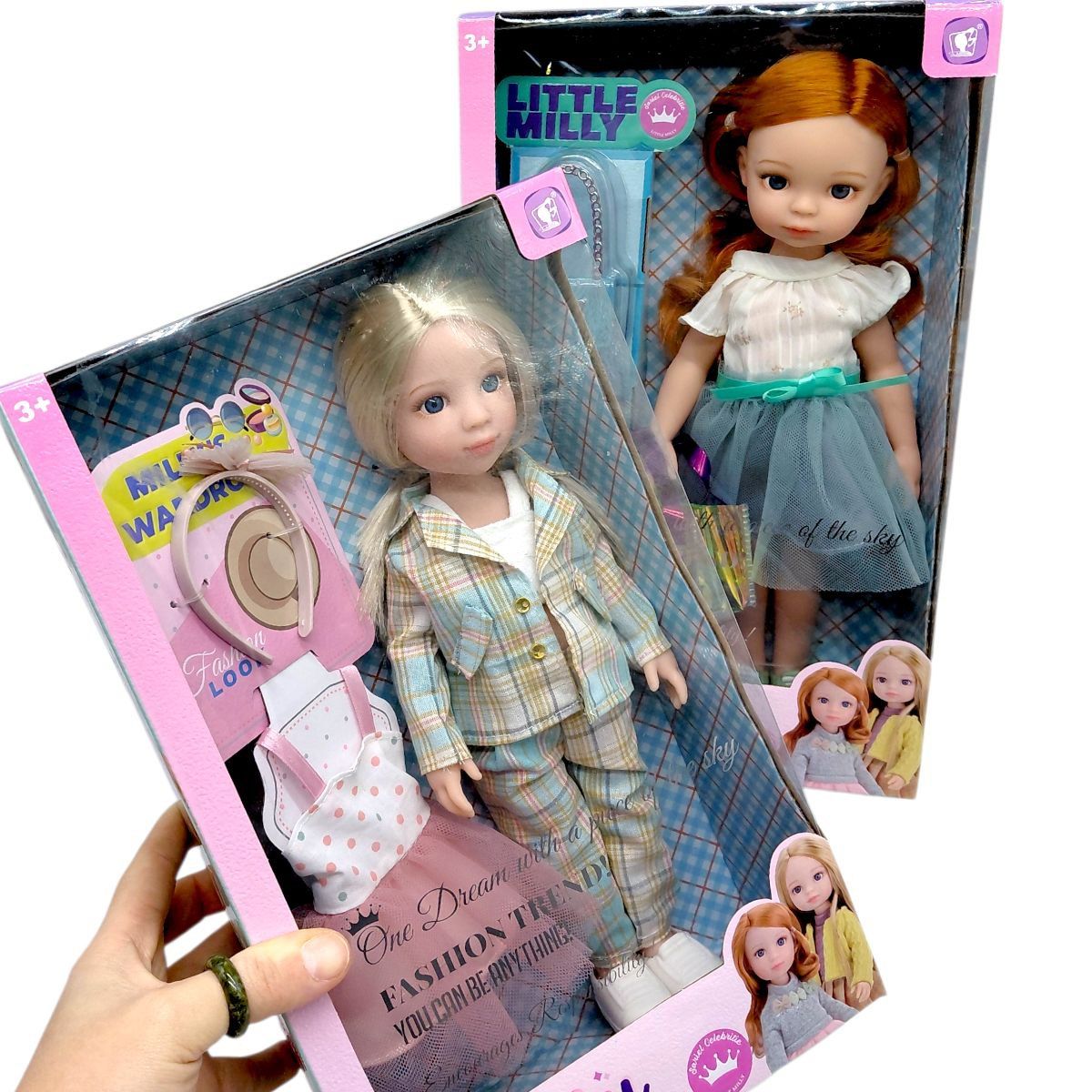 Лялька "Little Milly" 30 см (БІЛЯВКА В КОСТЮМІ)  фото 2