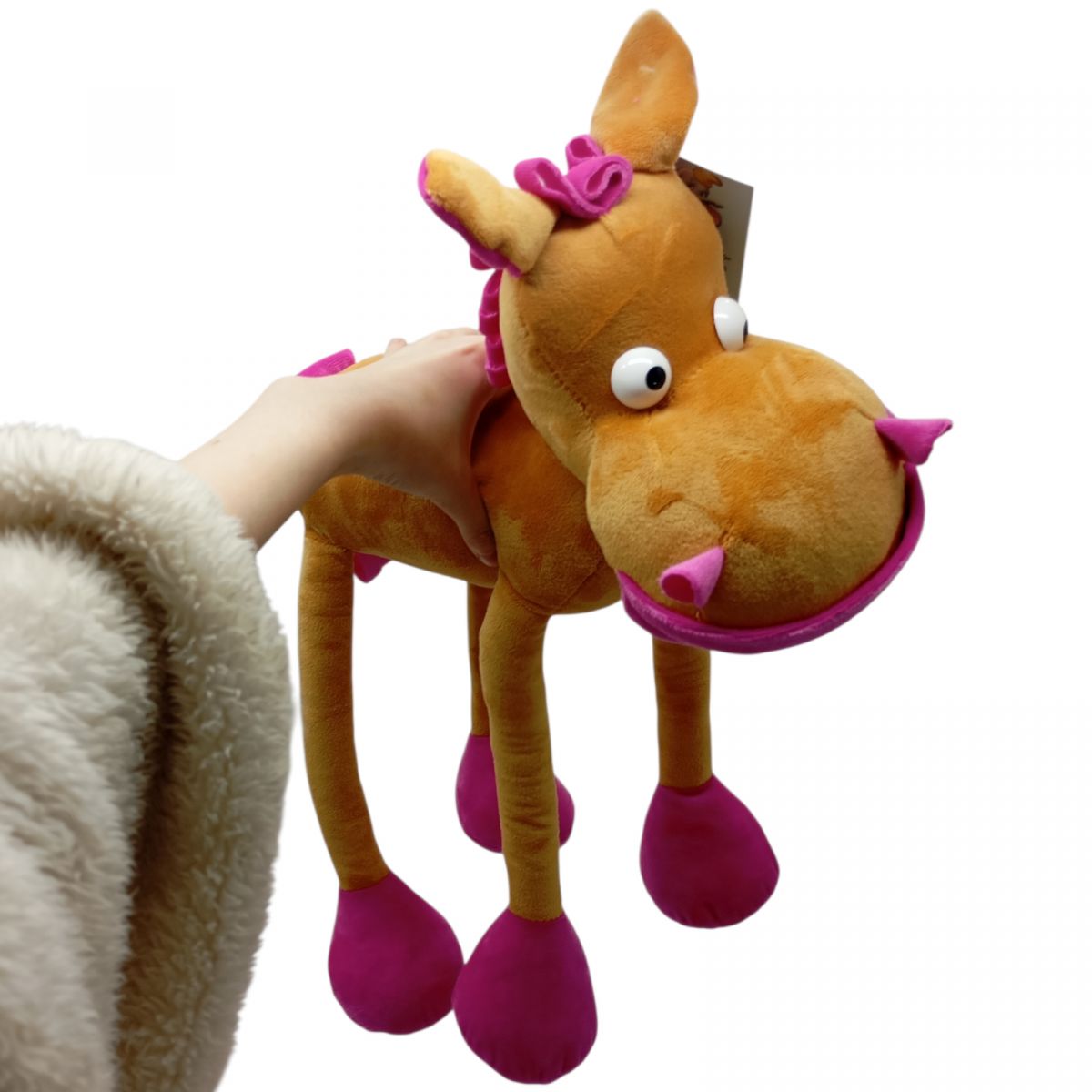 М'яка іграшка Кінь Мирон 50см.  фото 2
