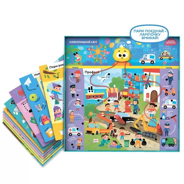 Электронная логическая игра KIDDI SMART - ВИКТОРИНА ОКРУЖАЮЩИЙ МИР S2  фото 2