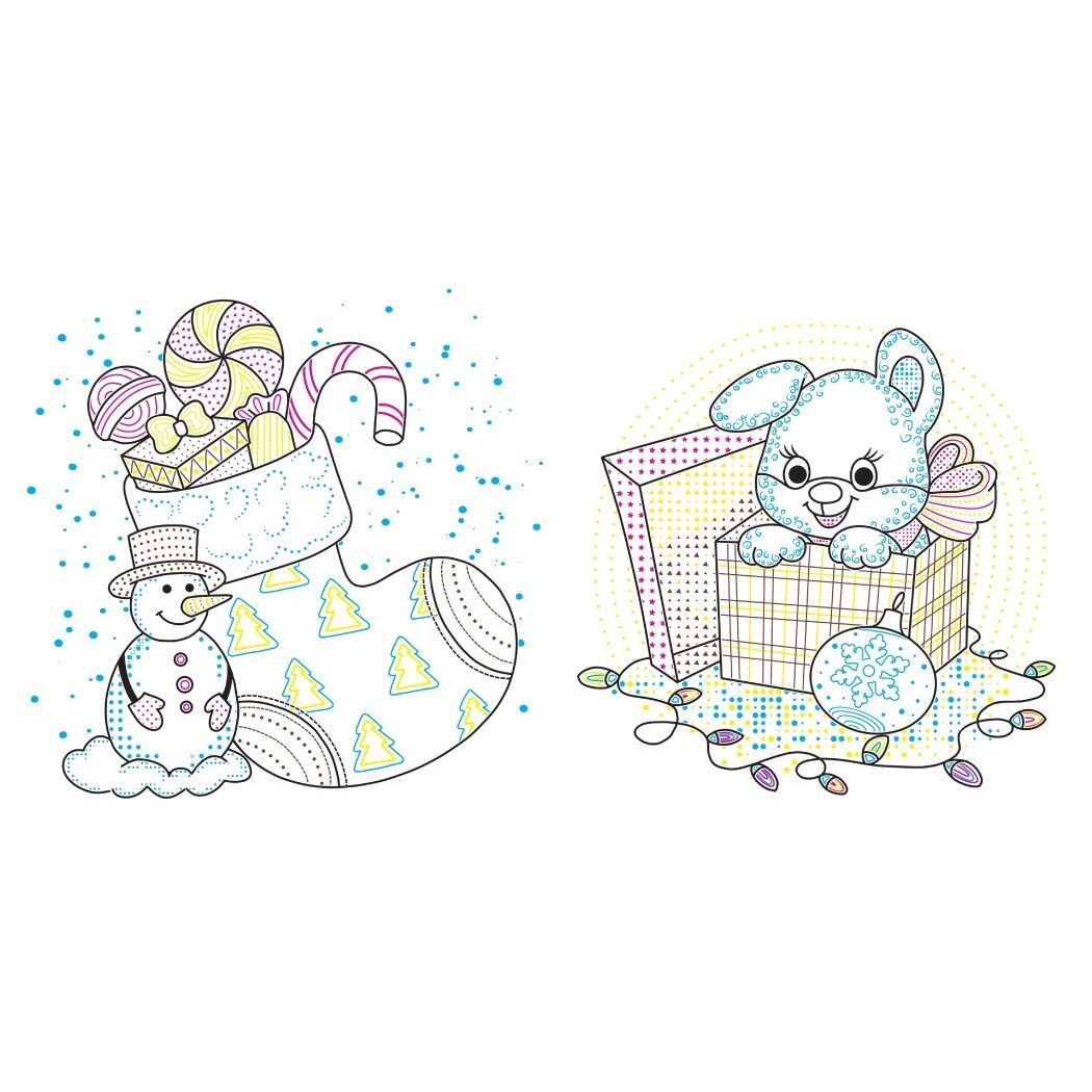 Водна розмальовка "Водяні забарвлянки.  Подарунки" (укр)  фото 2