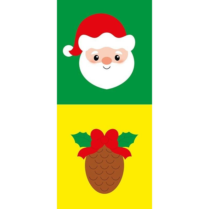 Мозаїка з наліпок : Санта.  Величина (у)  фото 2