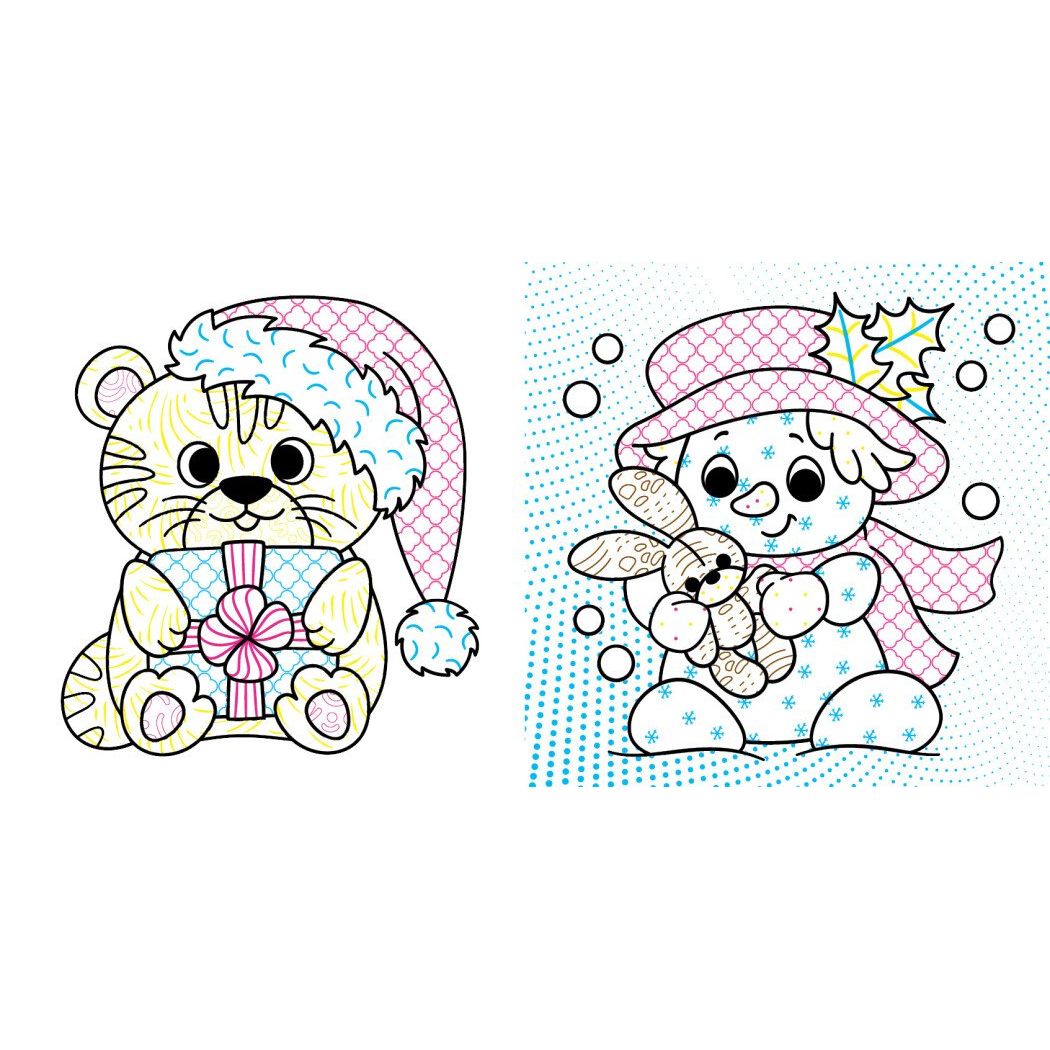 Світ довкола мене : Водяні розмальовки.  Зима  фото 2