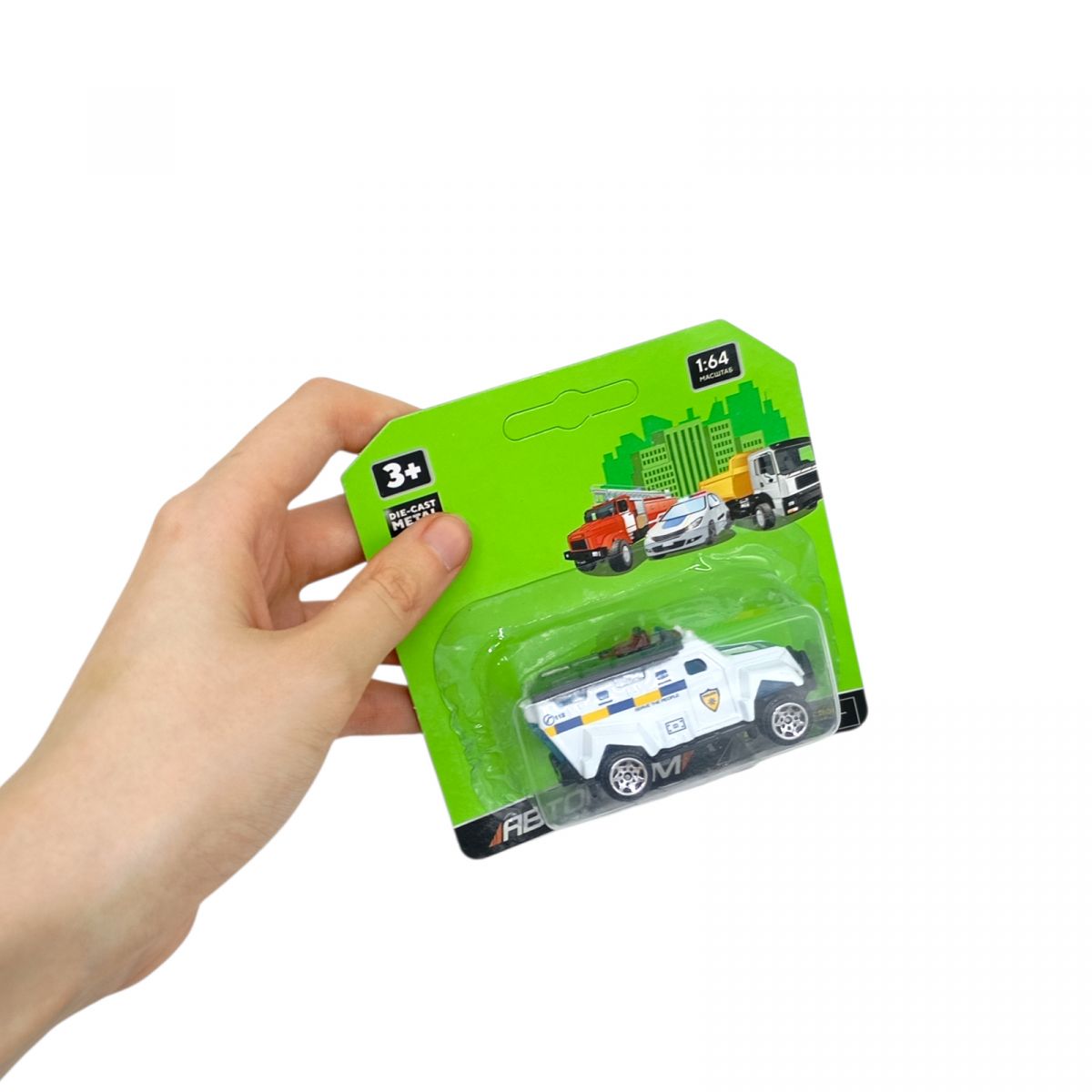 Машина мет.  АВТОПРОМ планшет 15,5*11,5*4см.  мікс видів  фото 2