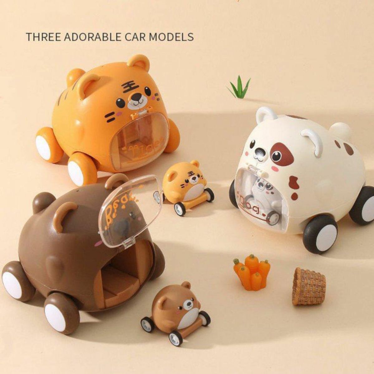 Трек машина, з малою машинкою (ТИГРИК)  фото 2