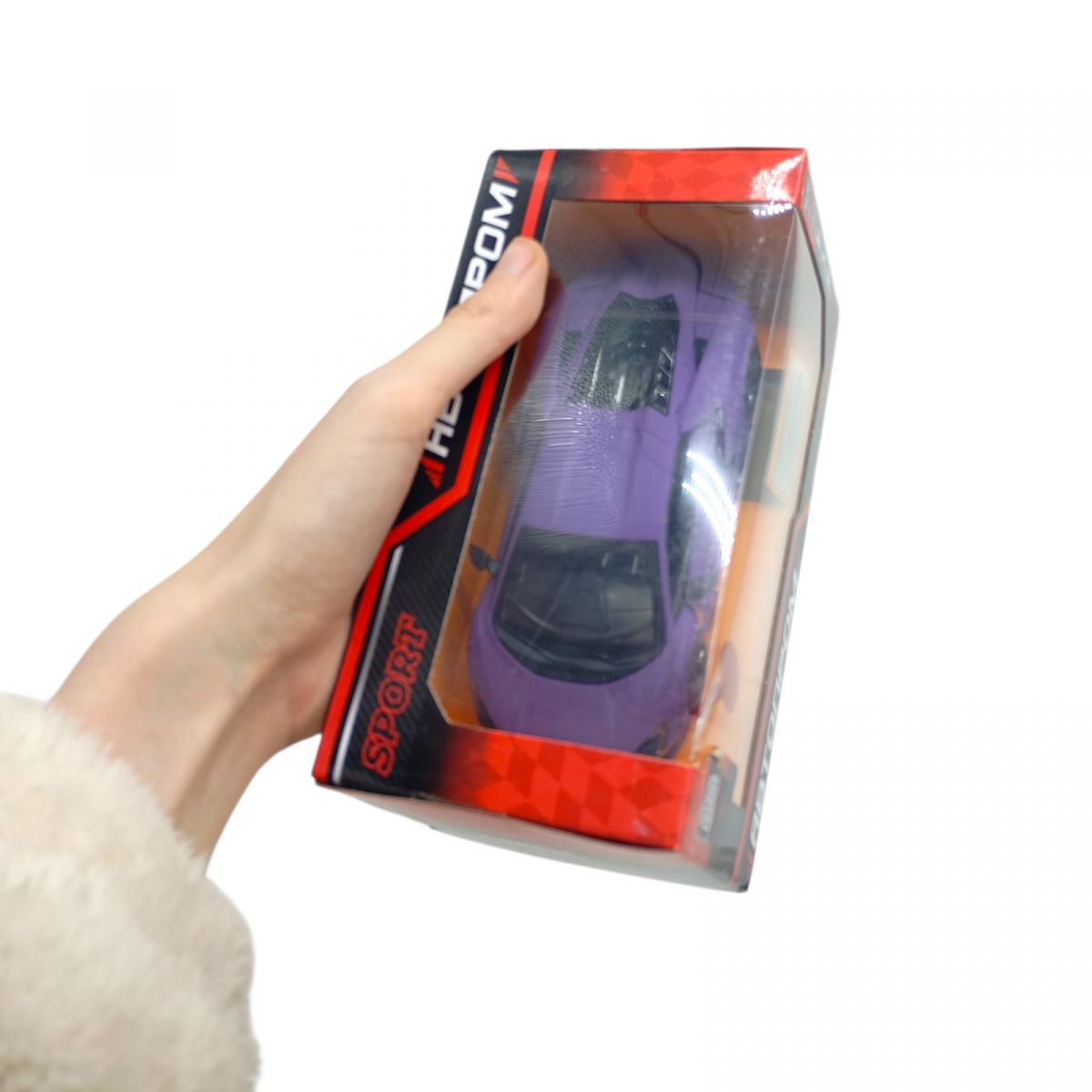 Машина АВТОПРОМ 1:32 Lamborghini Revuelto (ФІОЛЕТОВА) 18*9*8 см.  фото 2