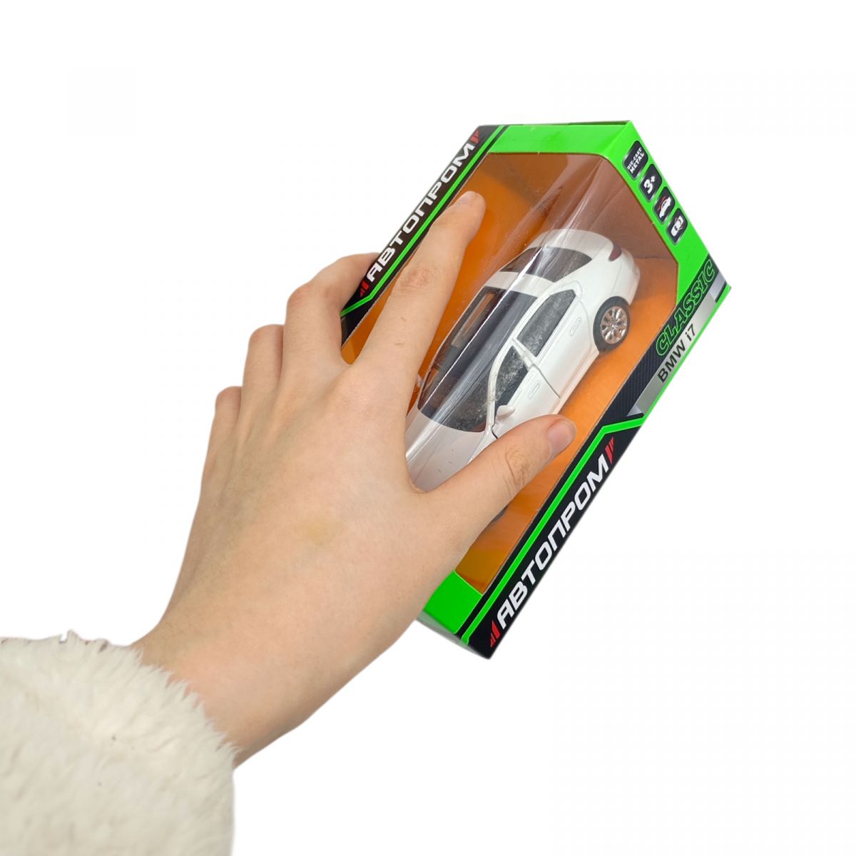 МАШИНКА АВТОПРОМ BMW i7 G70 (БІЛА)  фото 2