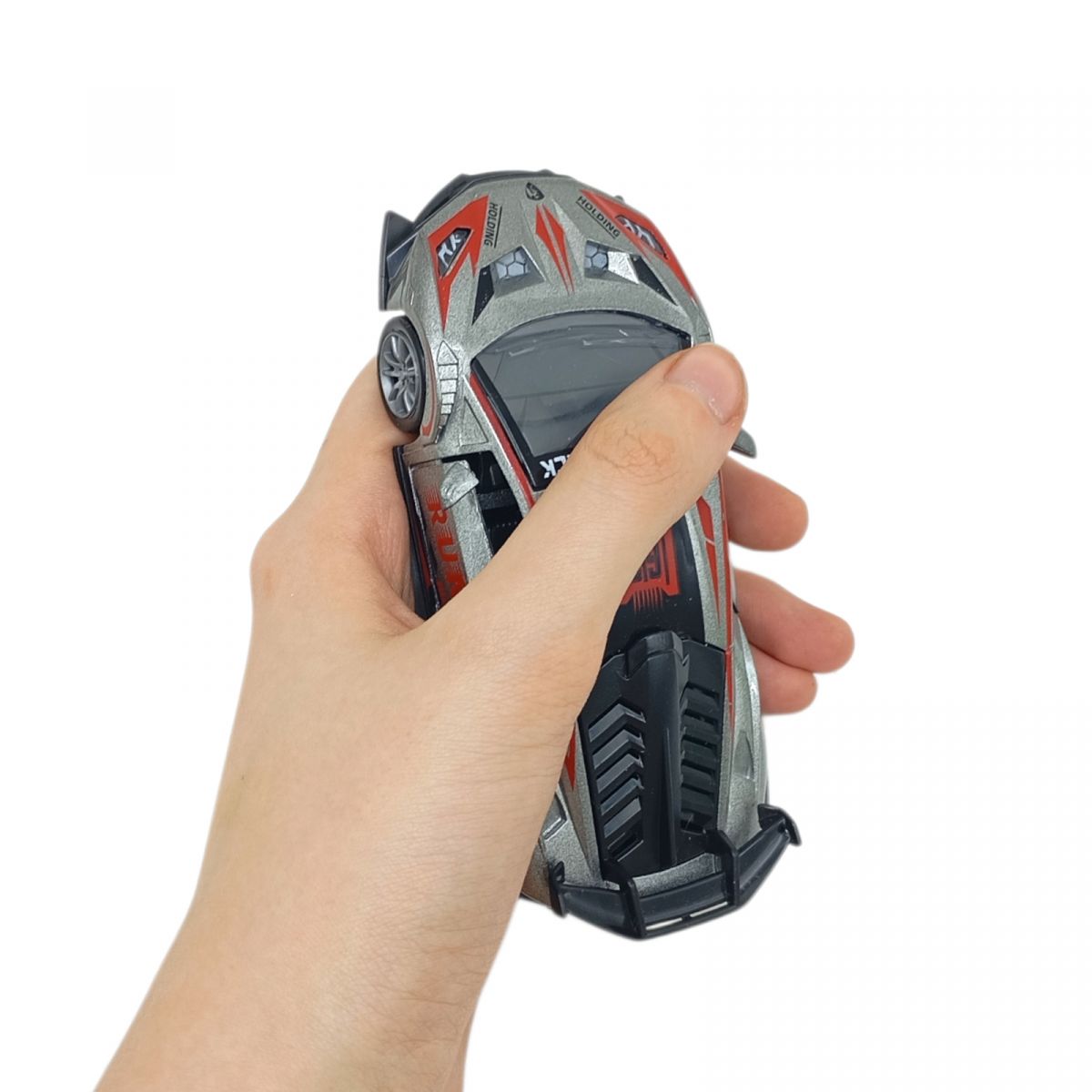 МАШИНА АВТОПРОМ LAMBORGHINI "RUN" СІРА  фото 2