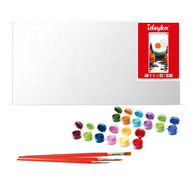 Картина за номерами - "Вітражний ангел" ©art_selena_ua, 40х80см  фото 2