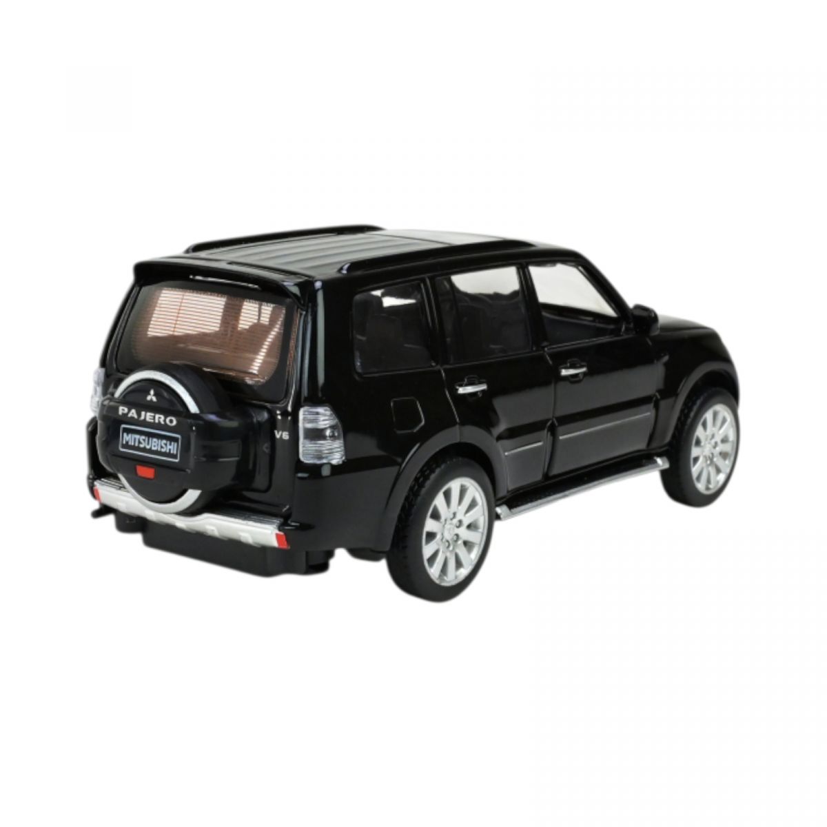 Машина мет.  1:33 "Mitsubishi Pajero 4WD Turbo", капот, багажник, батар. , світ. , звук, відкр. двері, короб. 18 * 9 * 8 см  фото 2
