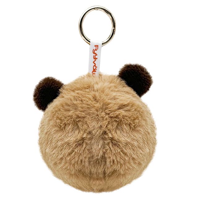 Іграшка-брелок мʼяконабивна  "Пухнаста капібара Мокі" серія Талісмани, 9см.  фото 2