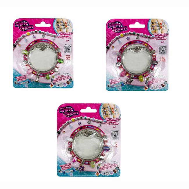 EMCO Браслет з шармами "ShinyBoom", мікс видів  фото 2