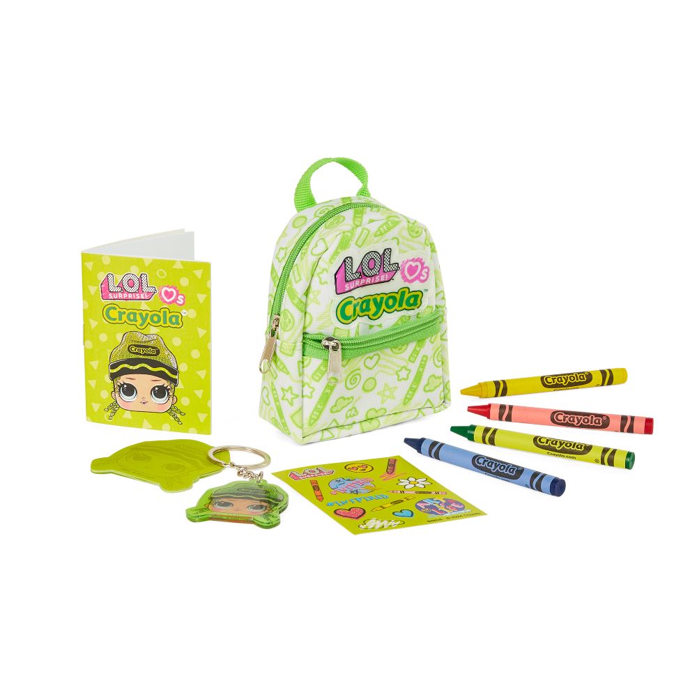 Набір для творчості Crayola “Міні-рюкзак”, зелений  фото 2