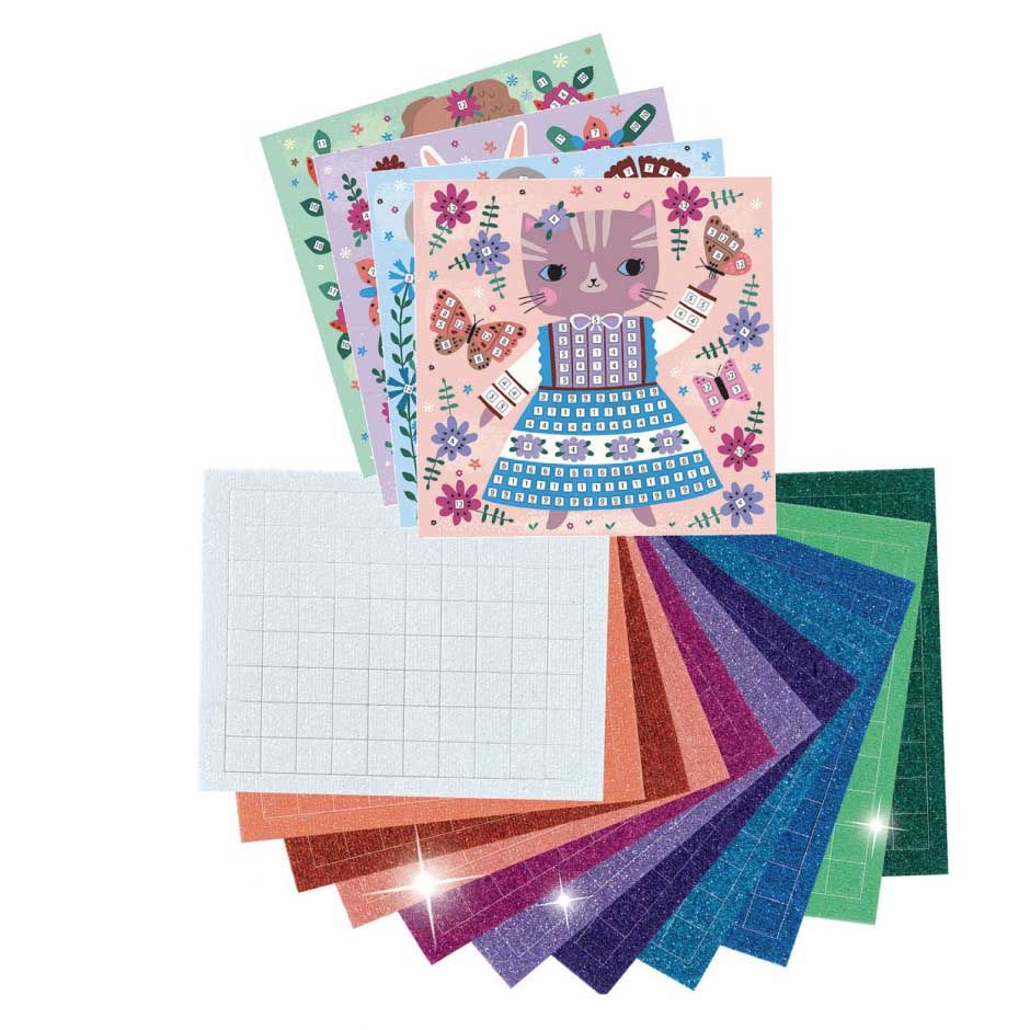 Набір для творчості DJECO "Мозаїка Милі тваринки"  фото 2