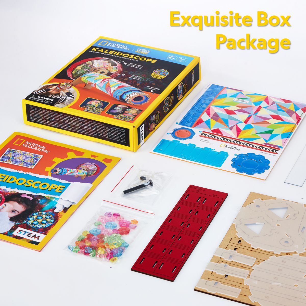 Cubic Fun Набір для моделювання STEM “Калейдоскоп”  фото 2