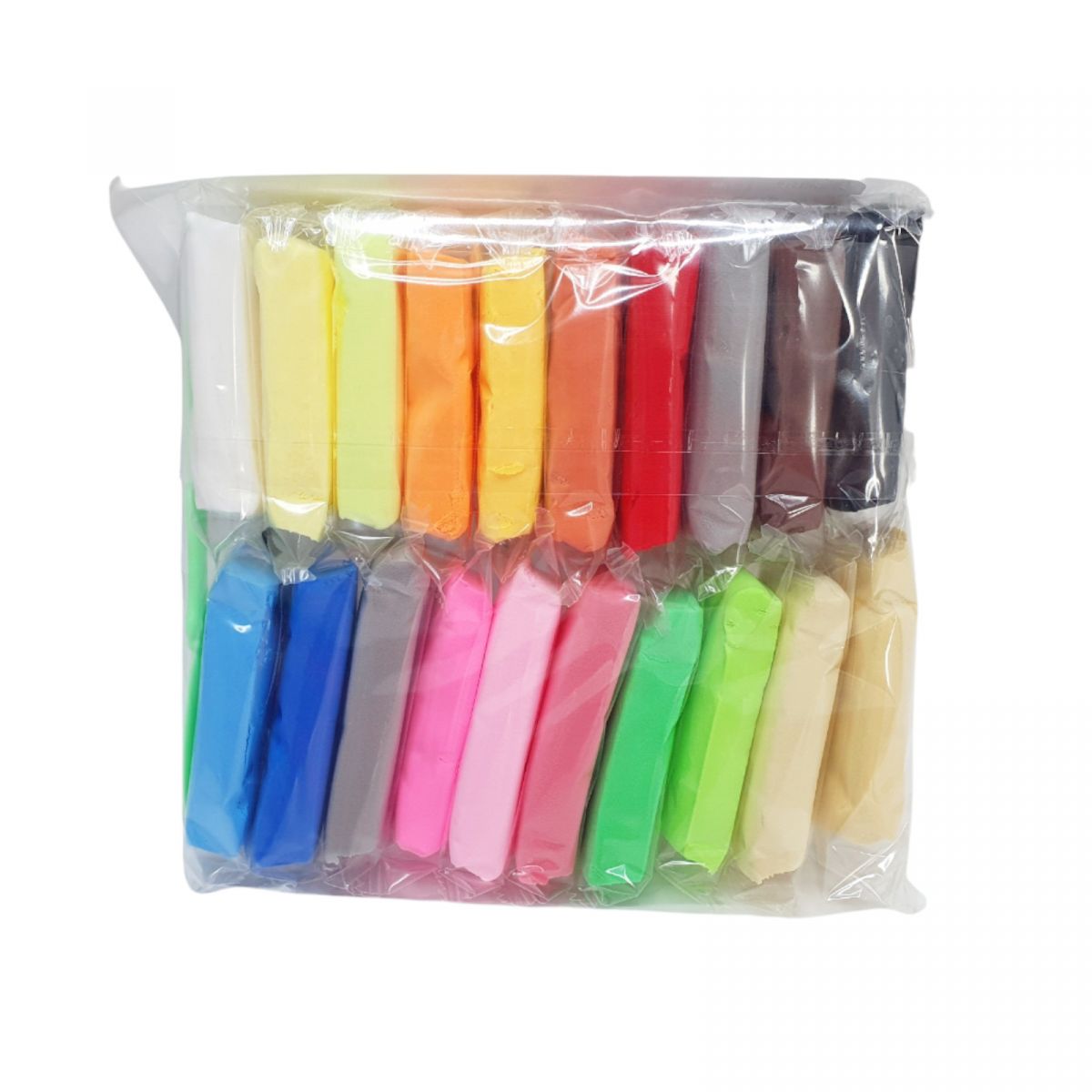 20 стиков Набор для лепки с воздушным пластилином  фото 2