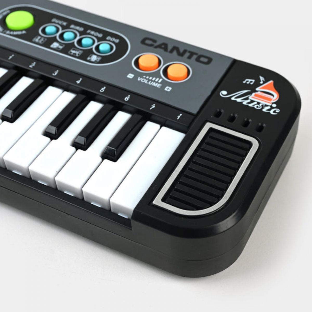 Синтезатор піаніно, звуки, радіо, регулювання гучності, мікрофон, в коробці  фото 2