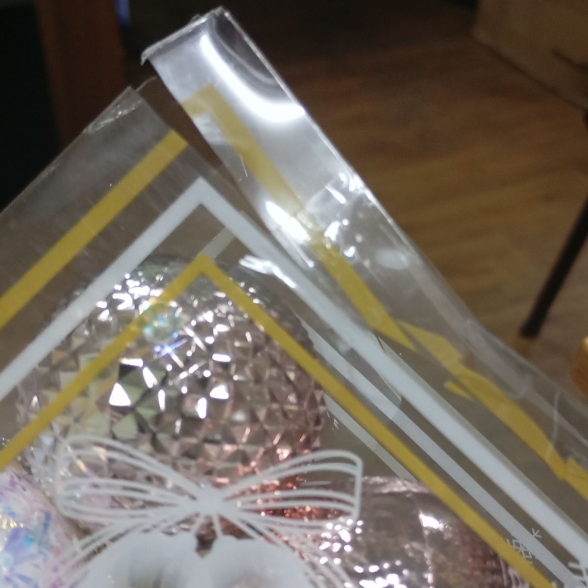 Уценка.  Новорічні прикраси, 21 штука, кульки, барабани, D = 4,5 см, у слюді  - Повреждена упаковка  фото 2