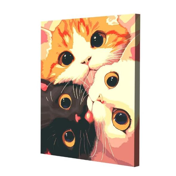 Картина по номерам "Пухнастий букет" 40х50 см  фото 2