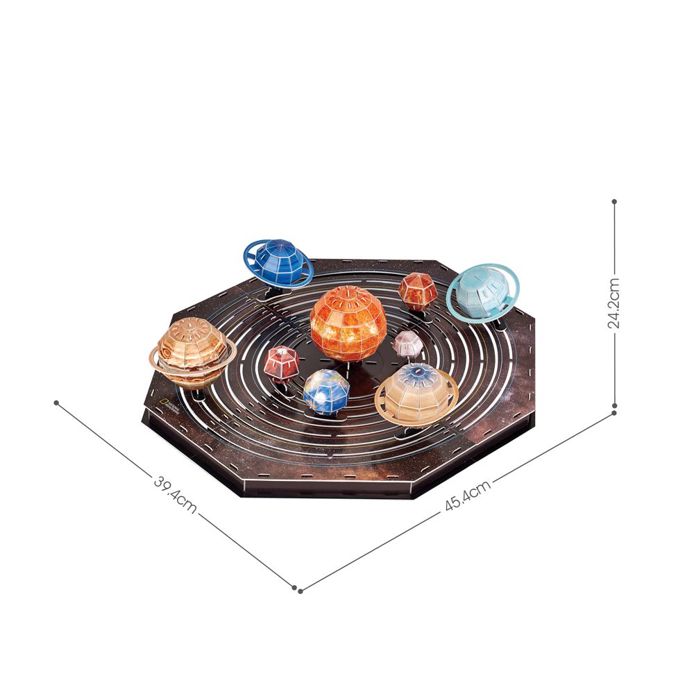 Набір для моделювання CubicFun STEM СОНЯЧНА СИСТЕМА  фото 2