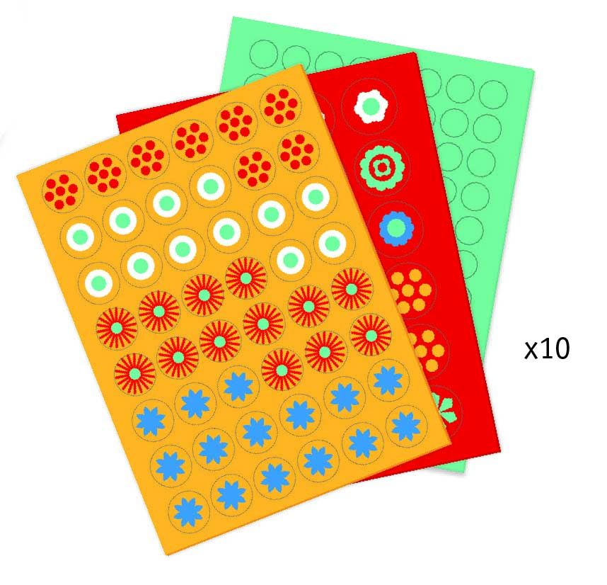 Набір для творчості DJECO мозаїка "Білочка"  фото 2