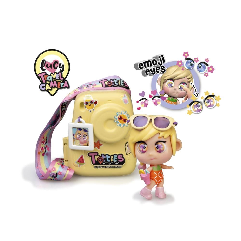 Міні-лялька Trotties "Люсі з фотоапаратом"  фото 2