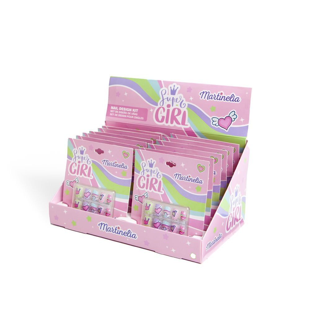 Наліпки на нігті MARTINELIA SUPERGIRL  фото 2