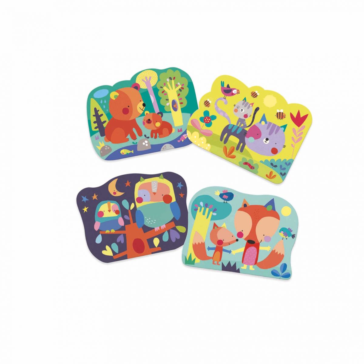 Художній комплект DJECO для малювання водою "Що заховано в лісі?"  фото 2