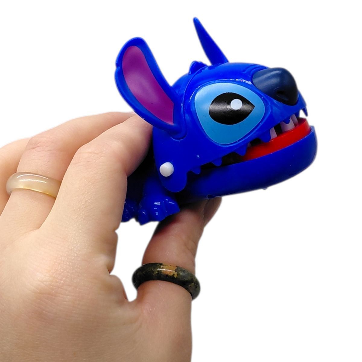 Іграшка-кусачка "Стіч" (синій)  фото 2