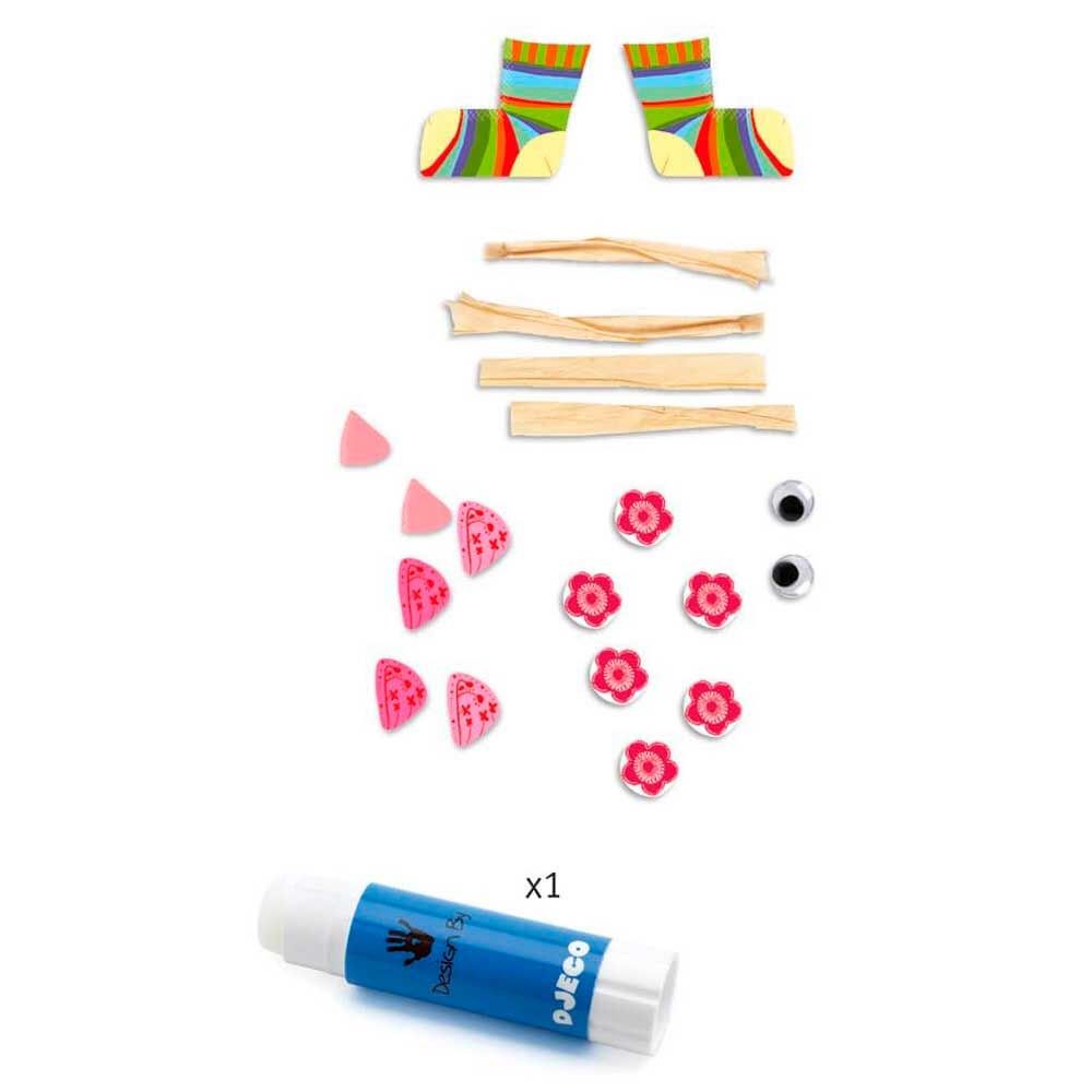 Художній комплект DJECO Колаж для самих маленьких 4 фігурки  фото 2