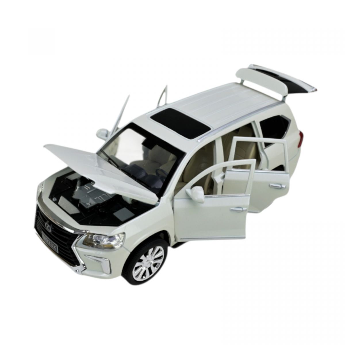 МАШИНА 1:24 LEXUS LX570 (БЕЛЫЙ)  фото 2