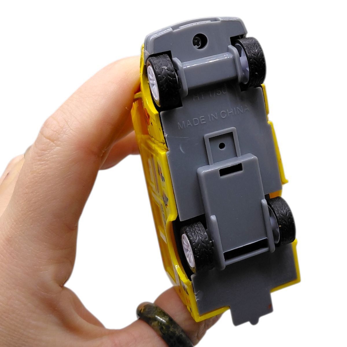 МАШИНА АВТОПРОМ (металлическая кабина) ФУРГОН С МОРОЖЕННЫМ (ЖЕЛТЫЙ)  фото 2