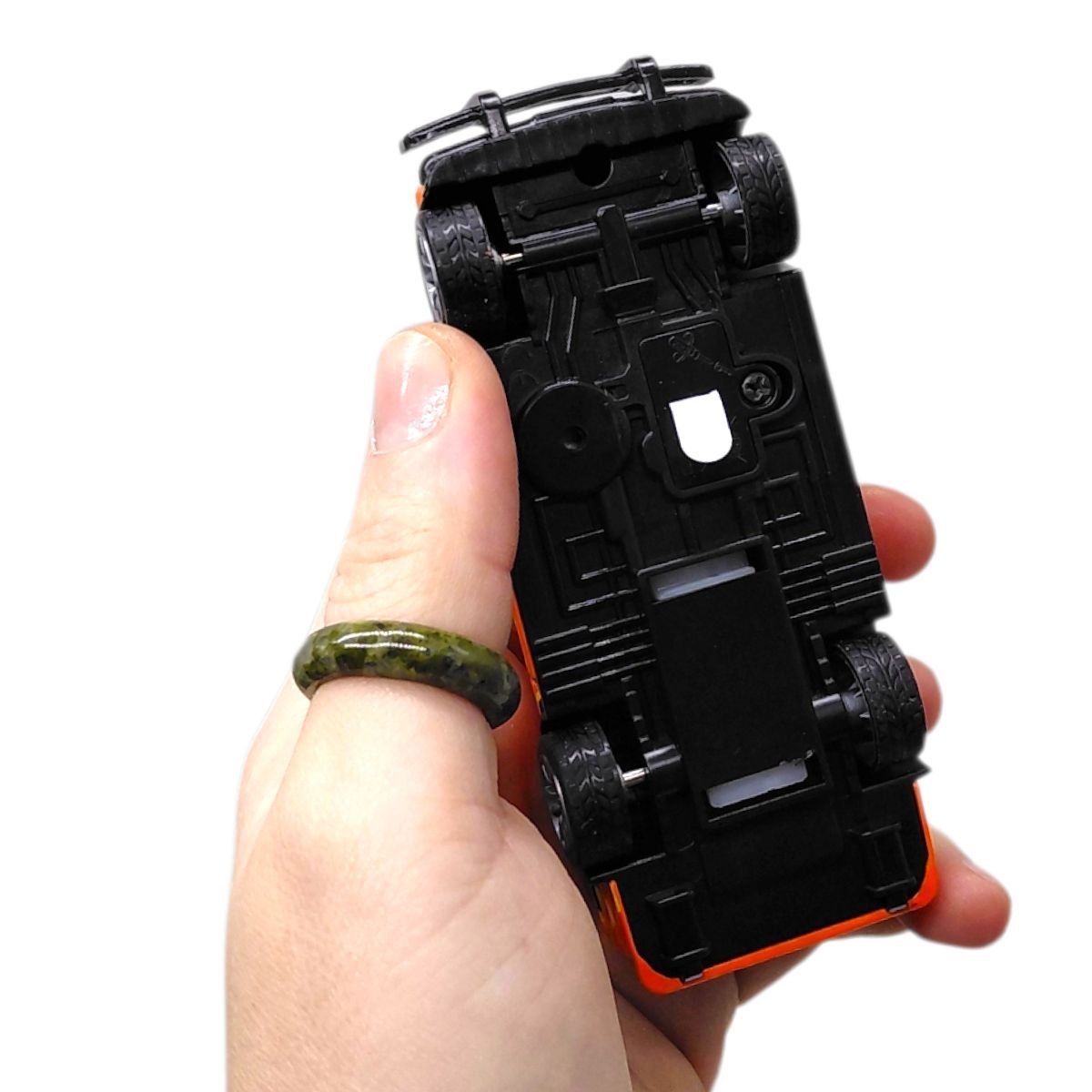 МАШИНА АВТОПРОМ (металева) 1:32 DODGE VAN (ПОМАРАНЧЕВИЙ)  фото 2