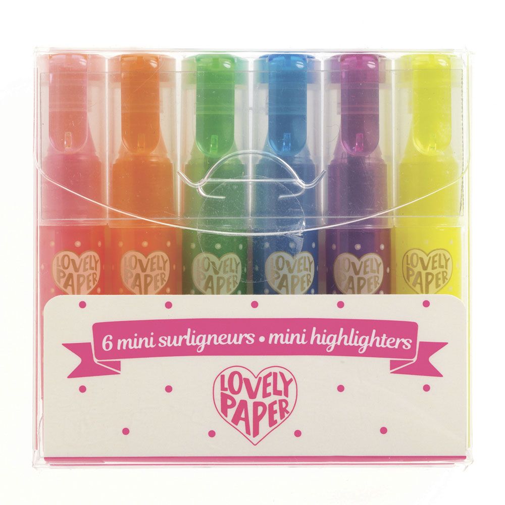 Набір кольорових міні-маркерів DJECO 6 шт  фото 2