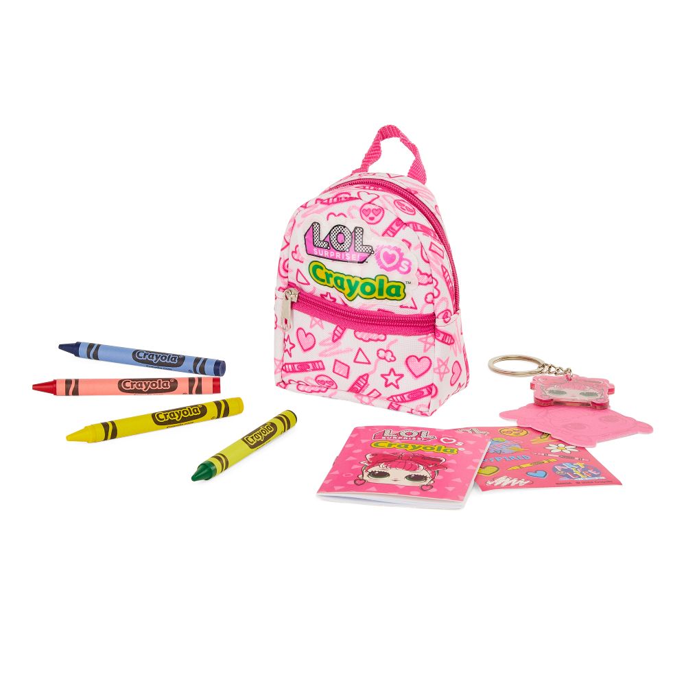 Набір для творчості Crayola “Міні-рюкзак”, рожевий  фото 2