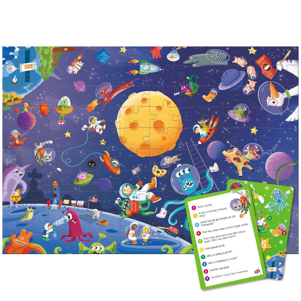Пазл.  Ищи и находи «Безумный космос»  фото 2