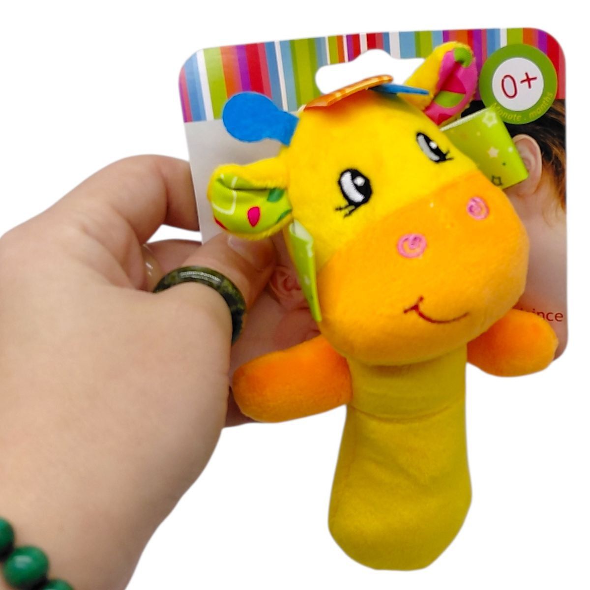 М`яка іграшка-брязкальце "SOZZY"  фото 2